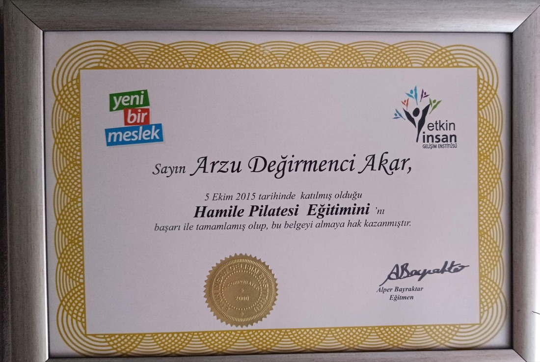 Hamile Pilatesi Eğitimi