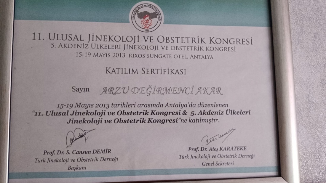 Ulusal Jinekoloji ve Obstetrik Kongresi
